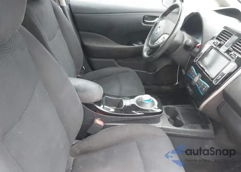 2017 Nissan Leaf Sv из США, поврежденный, VIN 1N4BZ0CP5HC302486